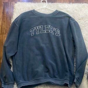 tyler's oversized sweatshirt